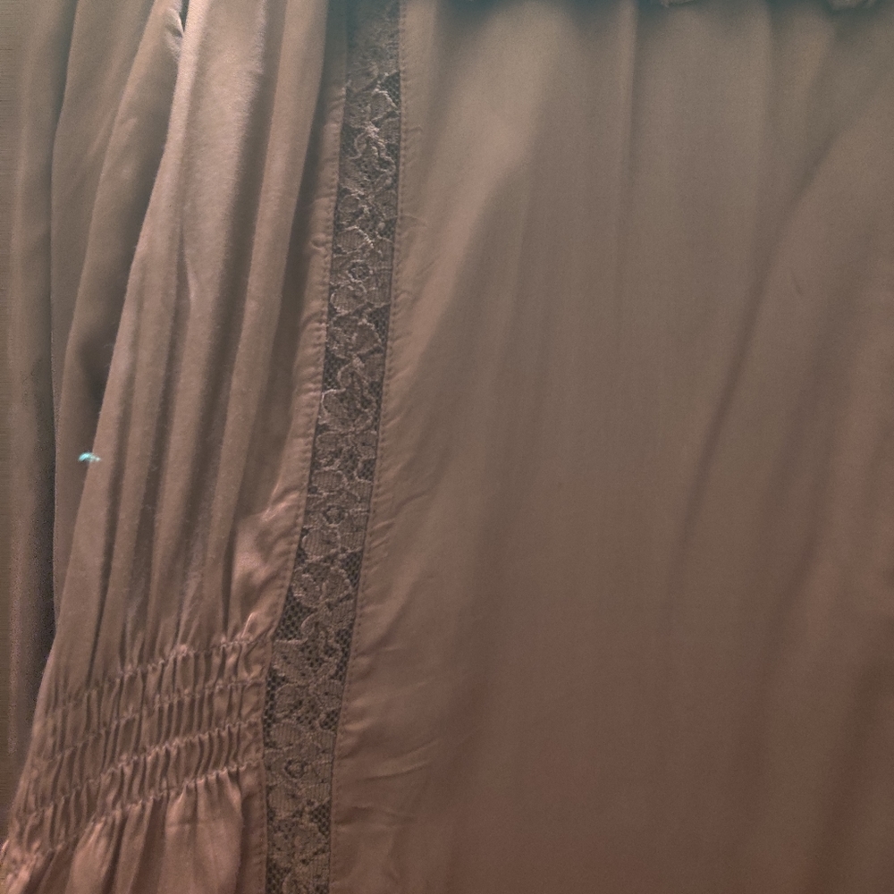Victorian neck style dress